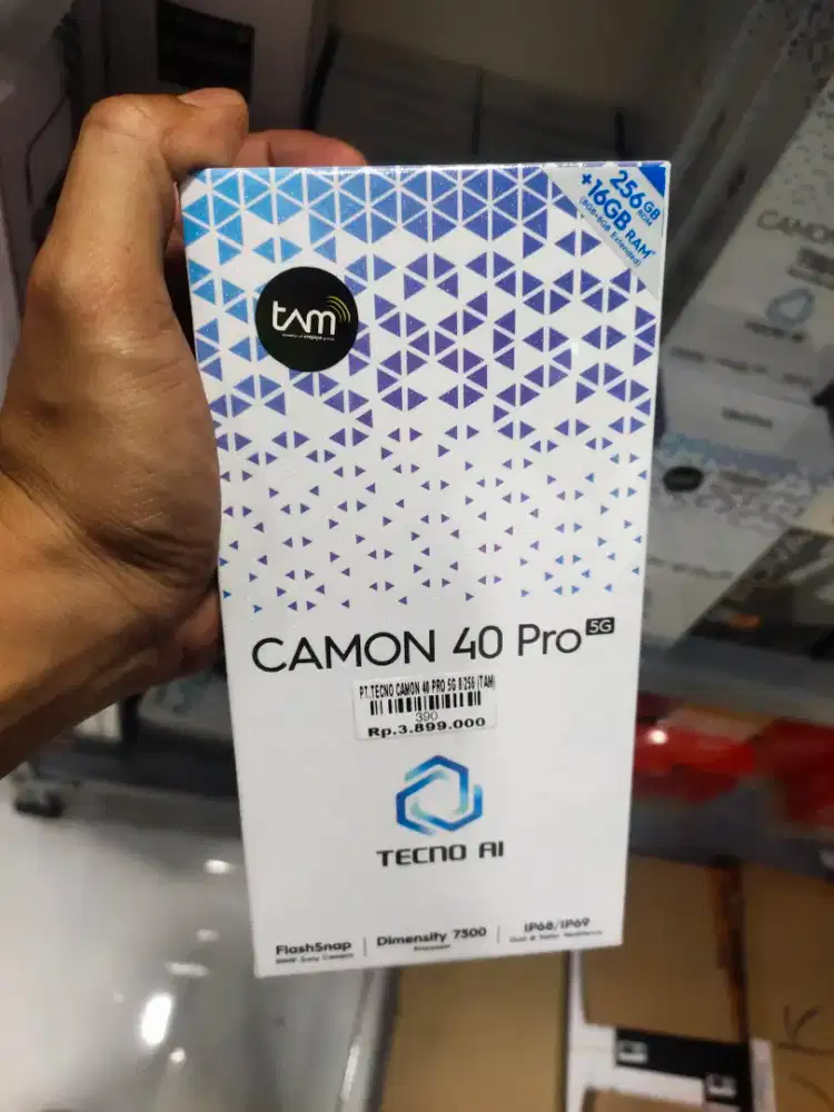 TECNO CAMON 40 PRO 5G 8/256GB | ATLANTIS DAHSYAT