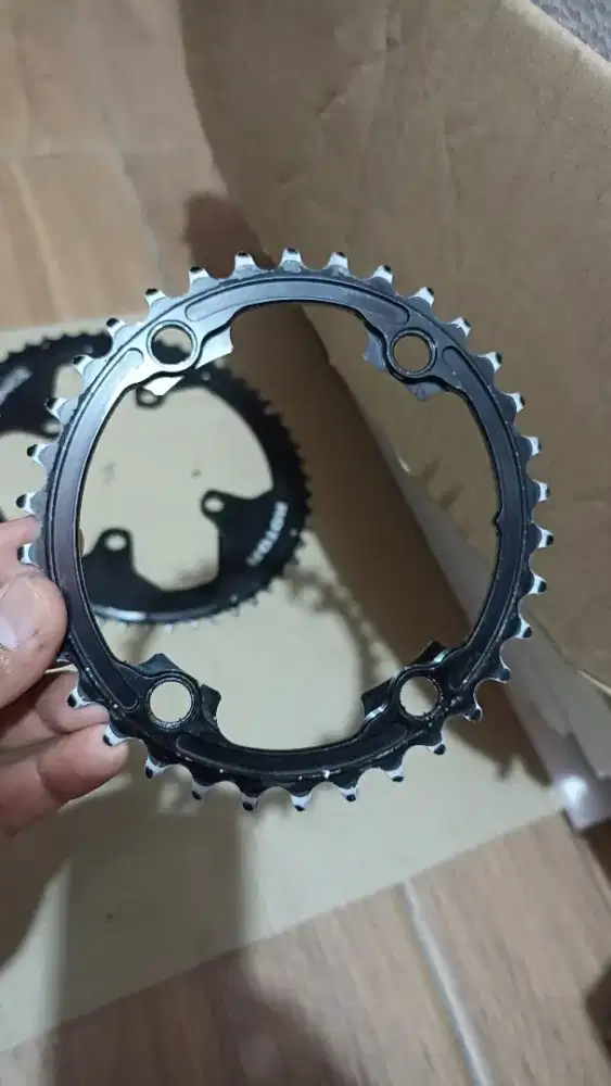 Chainring Q-Ring oval 34T