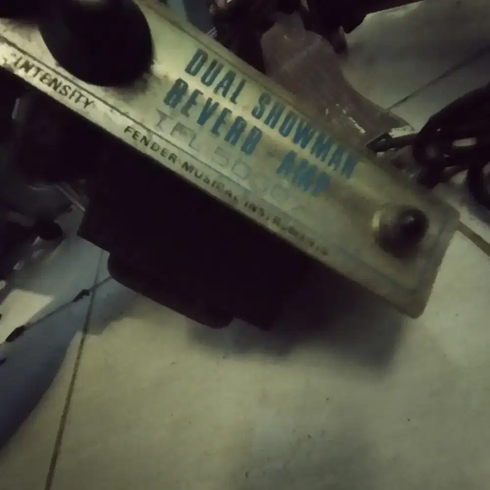 Head amp guitar Fender Dual showman Reverb TFL 5000