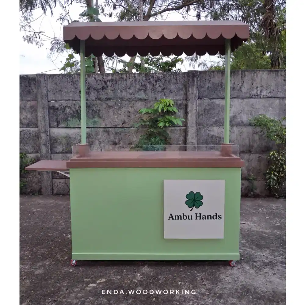 Booth portable bongkat pasang