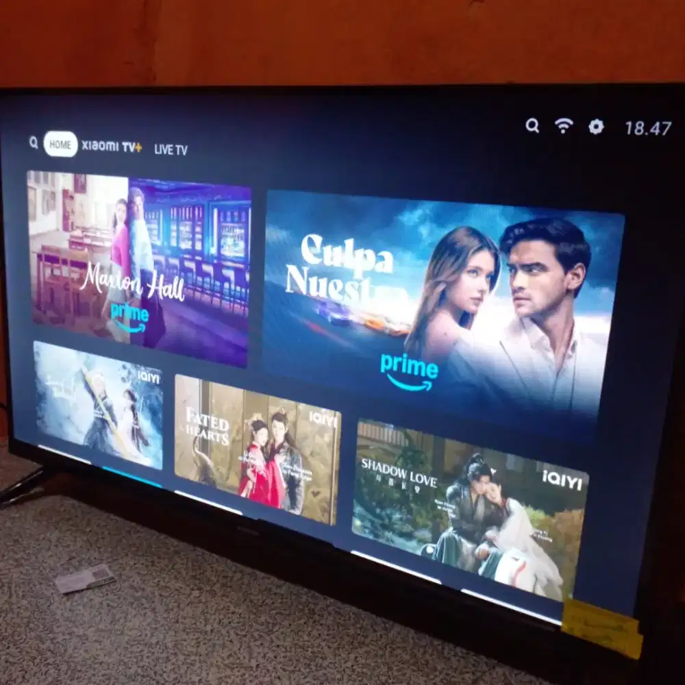 Xiaomi TV android 32, baru 5 bulan