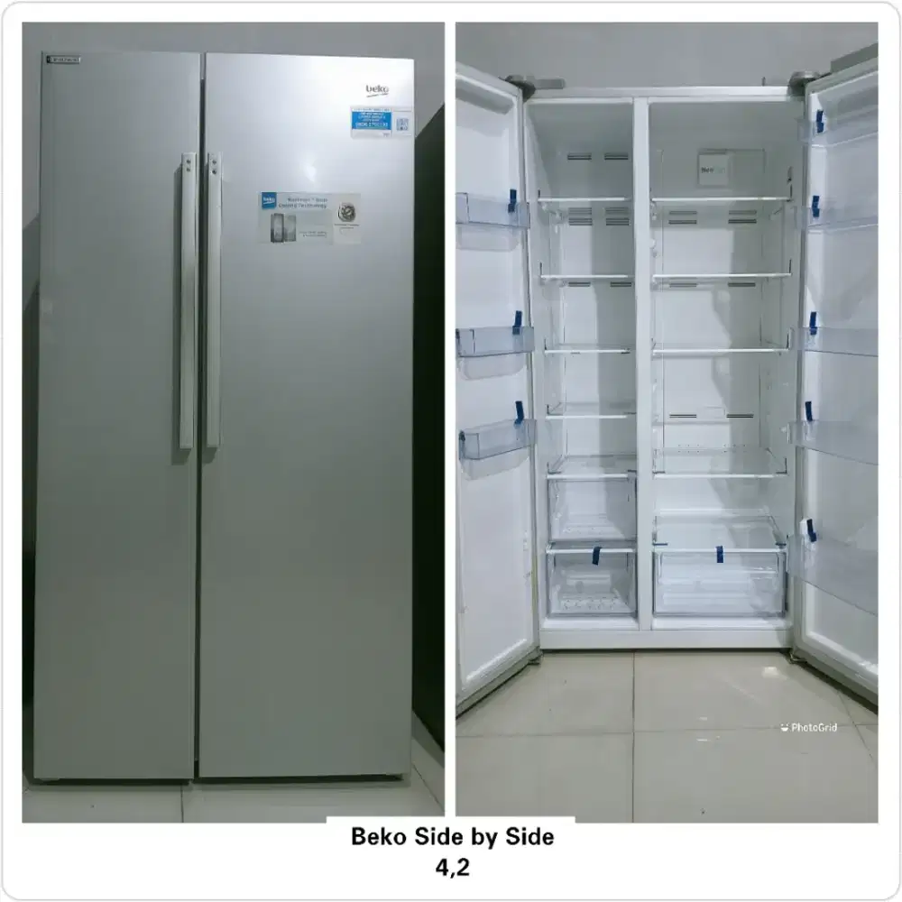 Kulkas Side by Side Beko Inverter