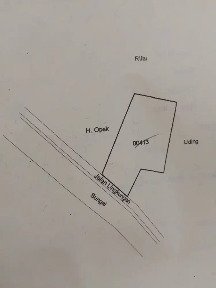 Dijual sebidang tanah di Ciseeng Bogor