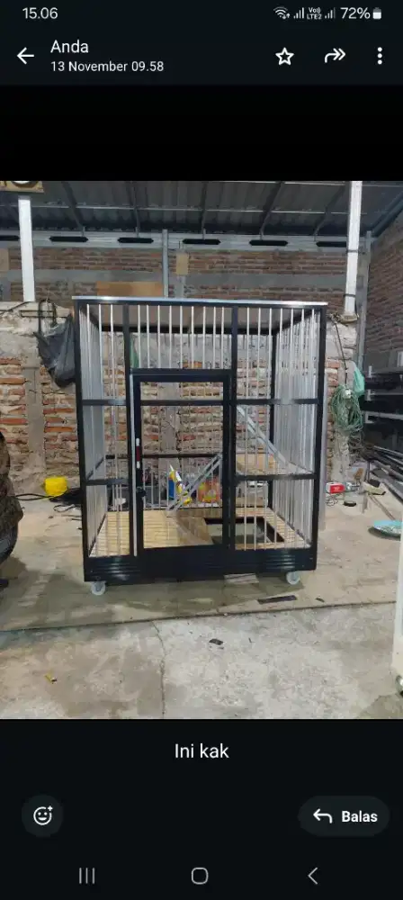 Cod kandang kucing pintu 1