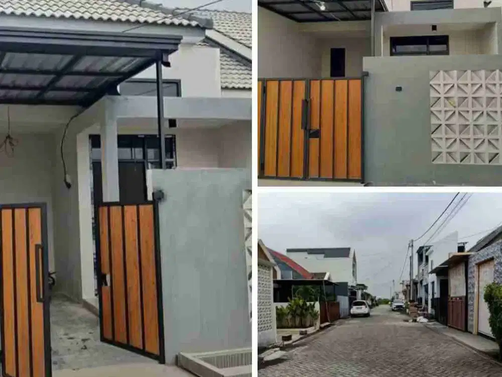 Rumah baru siap huni dekat pasar legi Sukodono