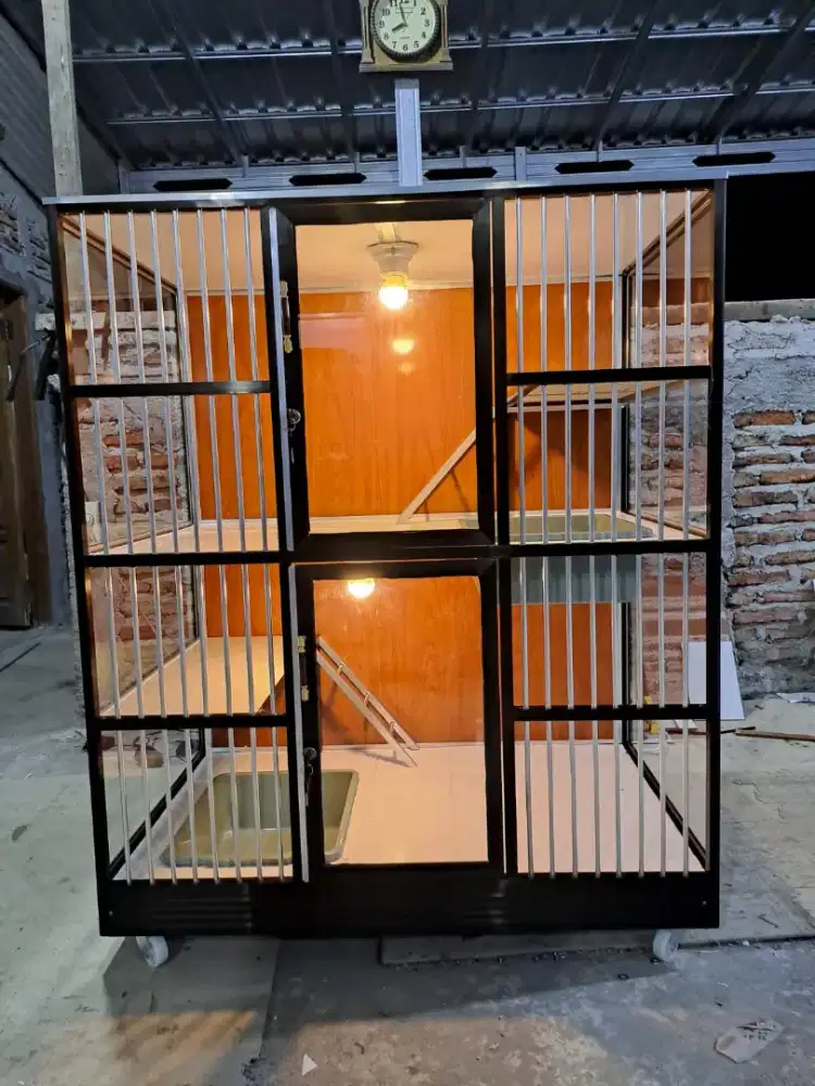 Cod kandang kucing alumunium