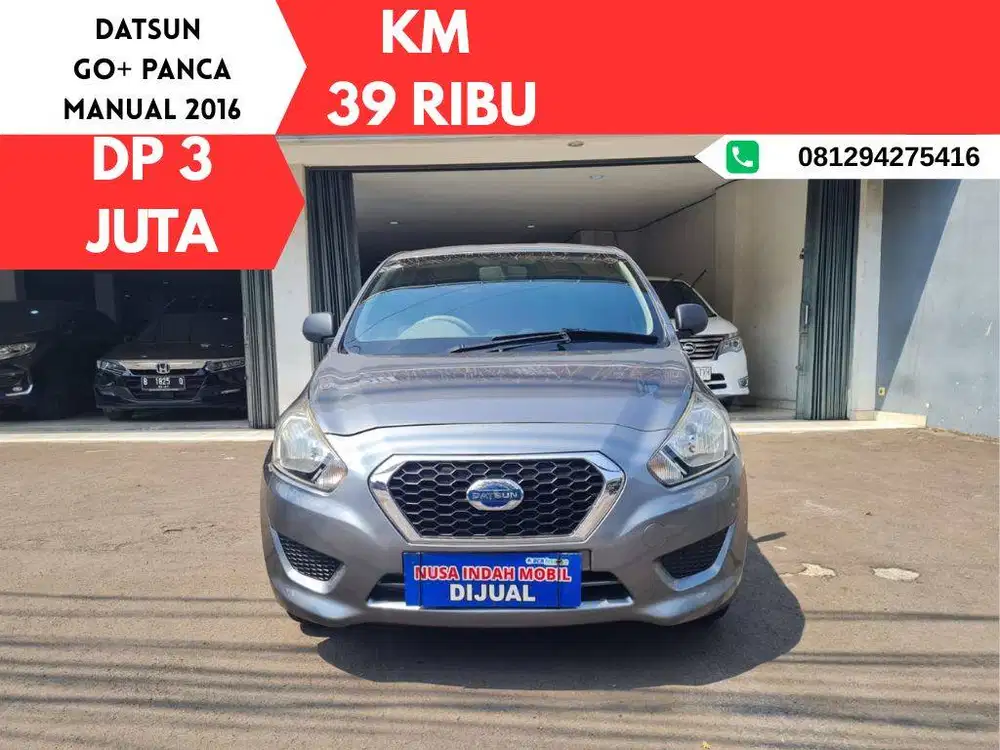 CICILAN 2.1 JUTA-AN Datsun Go+ Panca T MANUAL 2016