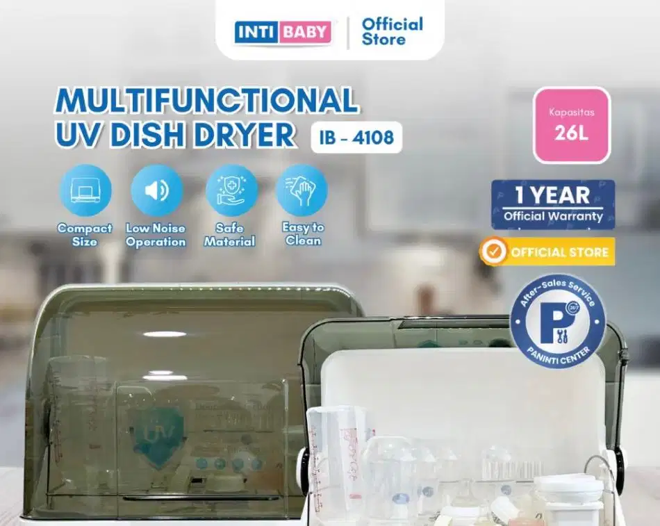 Multifunctional UV dish dryer