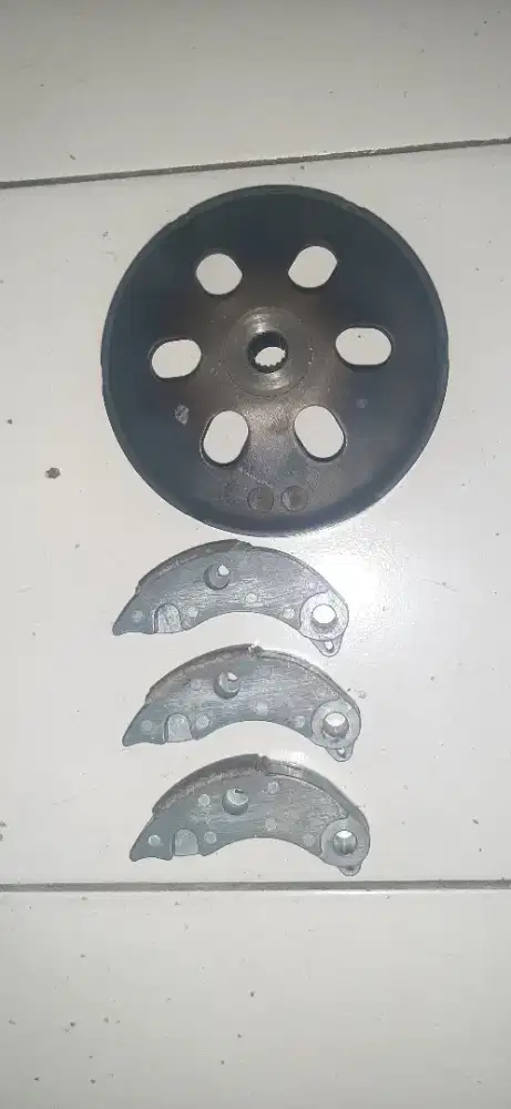 Mangkok kampas ganda dan seher vario 150 led old