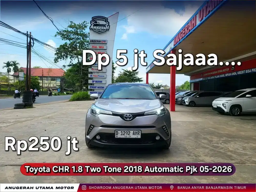 Dp 5jt Toyota CHR 1.8 Two Tone 2018 Automatic Pjk 05-2026