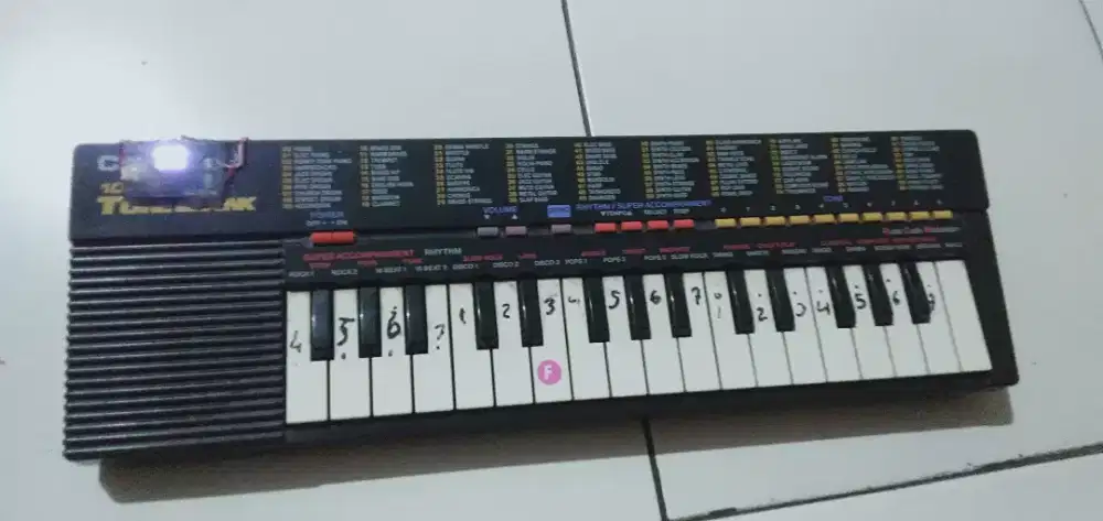 Keyboard Casio tone Bank