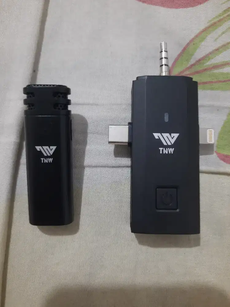 Mic wireless TNW Y12 bisa untuk Android,iphone, action cam