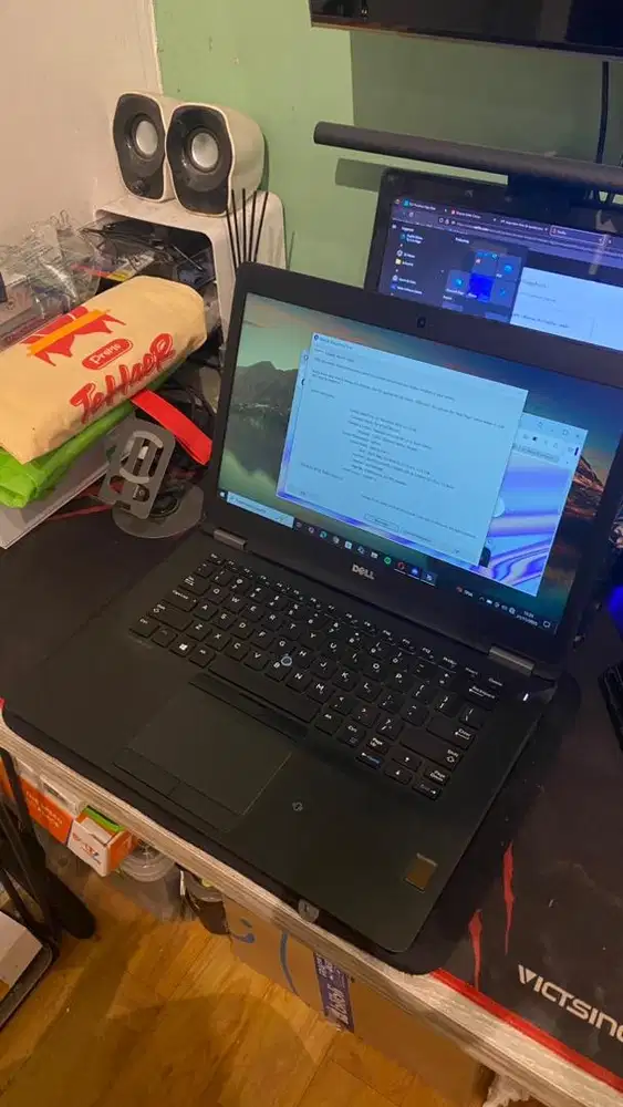 nego laptop dell e7470 i7 6600 ram 8 / ssd 256gb