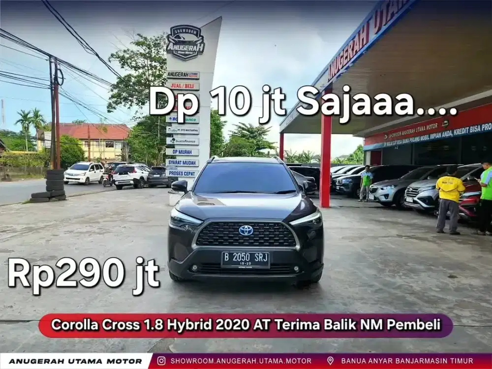 Dp 10jt Corolla Cross 1.8 Hybrid 2020 Automatic Terima Nama Pembeli