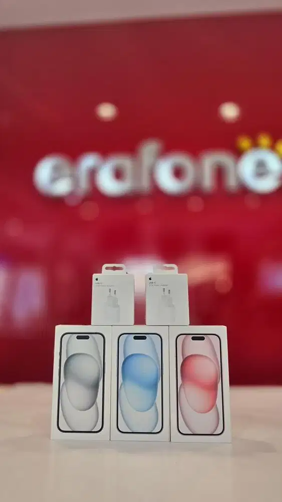 iPhone 15 Pink New Garansi Resmi iBox