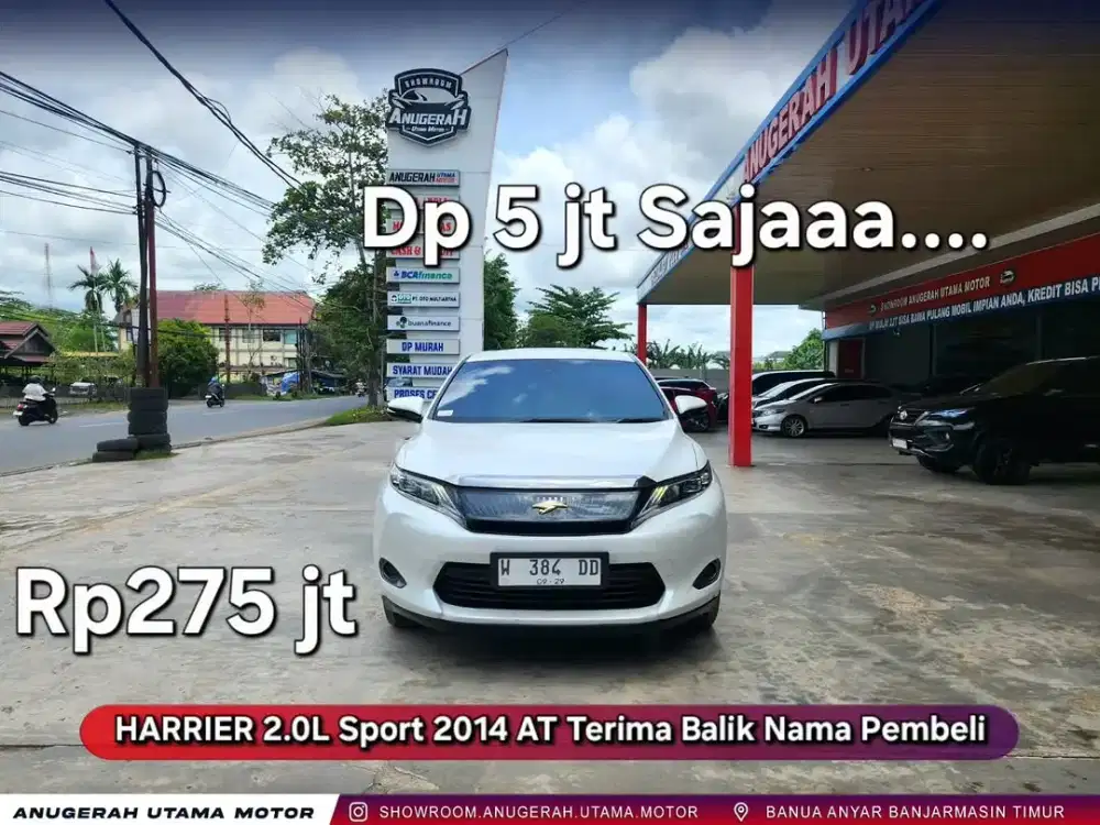 Dp 5jt Harrier 2.0 Sport 2014 Automatic Terima Balik Nama Pembeli