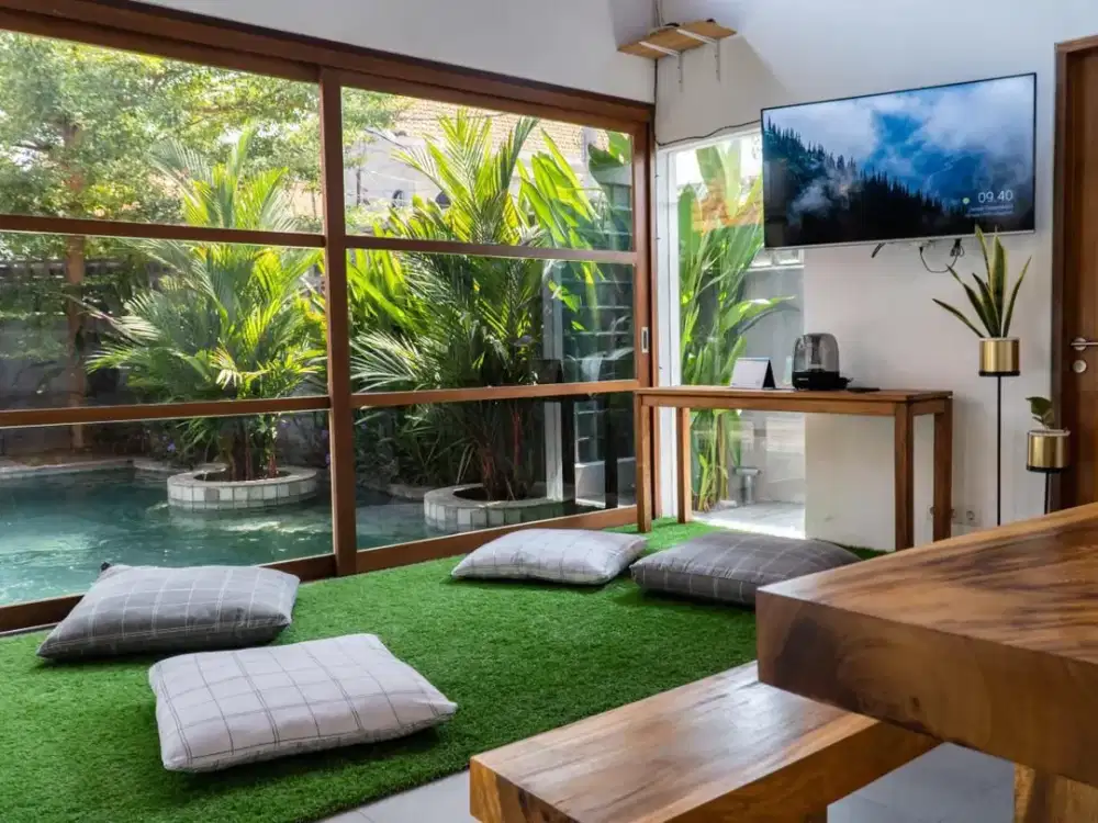 Luxury villa murah seminyak ome gate sistem