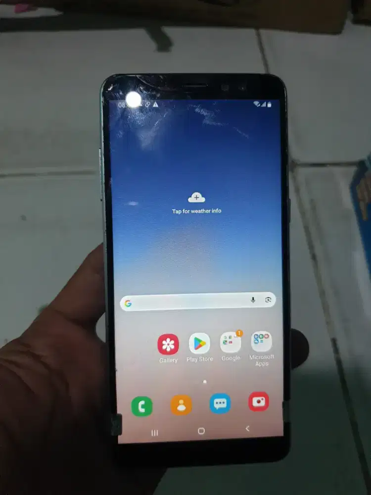 Jual cepat samaung A8+ fullsett