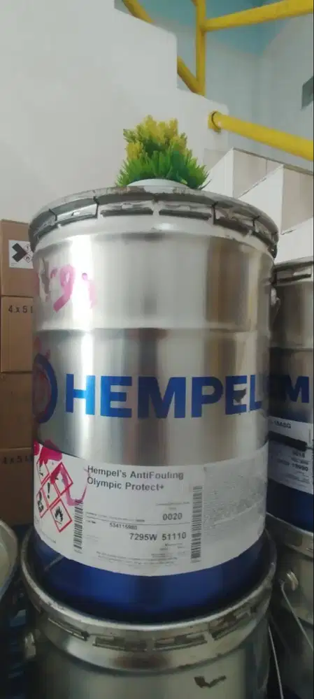HEMPELS ANTIFOULING OLYMPIC PROTECT + 7295W (20 Liter) 2 Komponen
