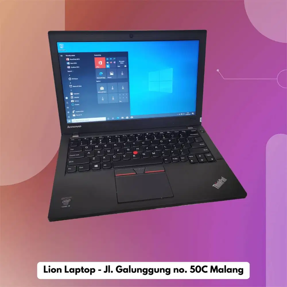 RAM 8GB SSD 256GB Core i5 Lenovo Thinkpad X250 [12|12]