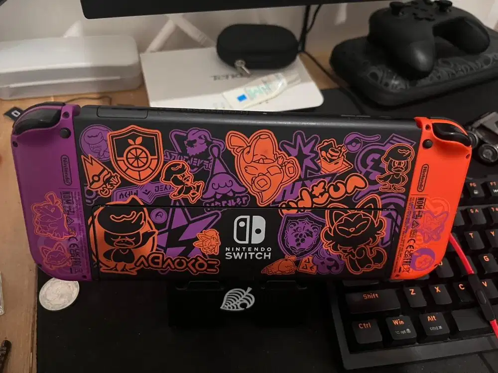 Nitendo Switch Oled (OFW) Pokemon Edition