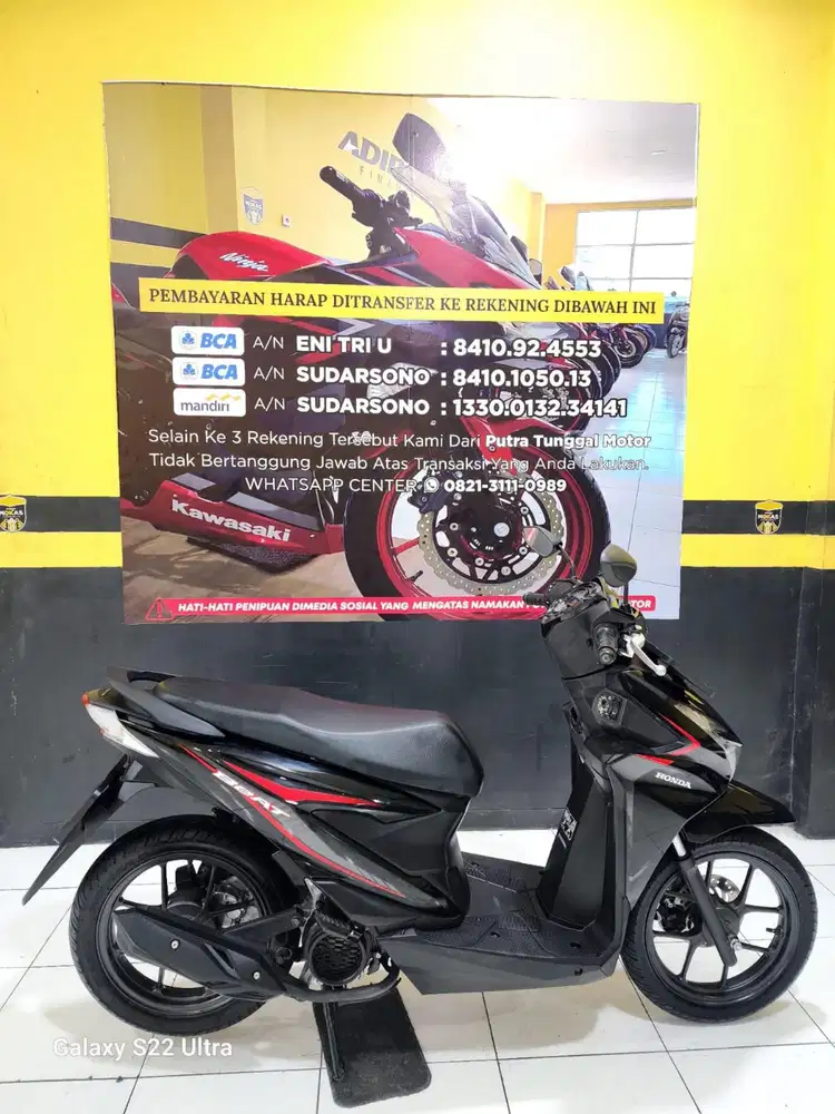 BEAT SPORTY CBS TAHUN 2025(PUTRA TUNGGAL MOTOR)