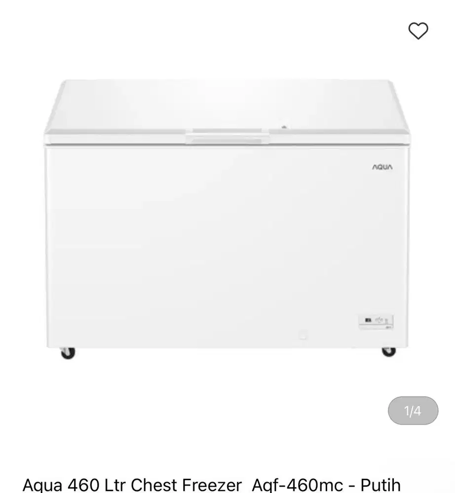 Frezeer AQUA 460Ltr bisa cicilan syarat ktp