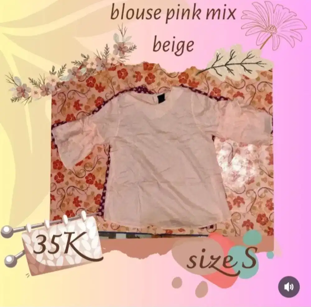 Blouse Wanita Aesthetic Korean