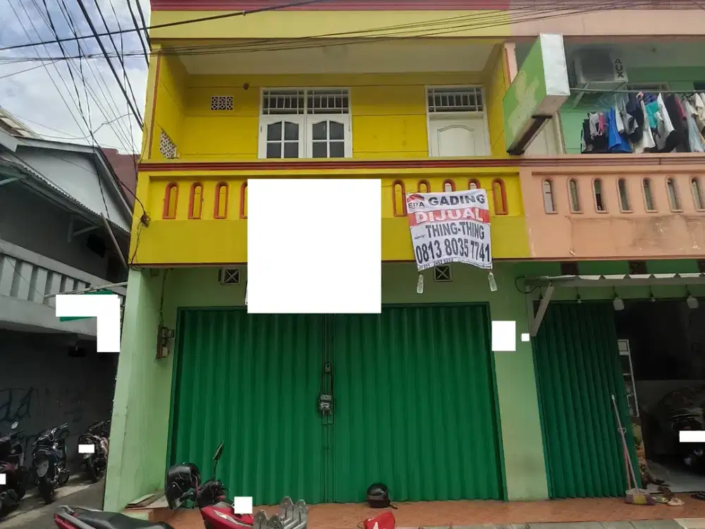 Ss3204- Murah Dijual Ruko Siap Pakai Luas 39 di Pd. Bambu Duren Sawit