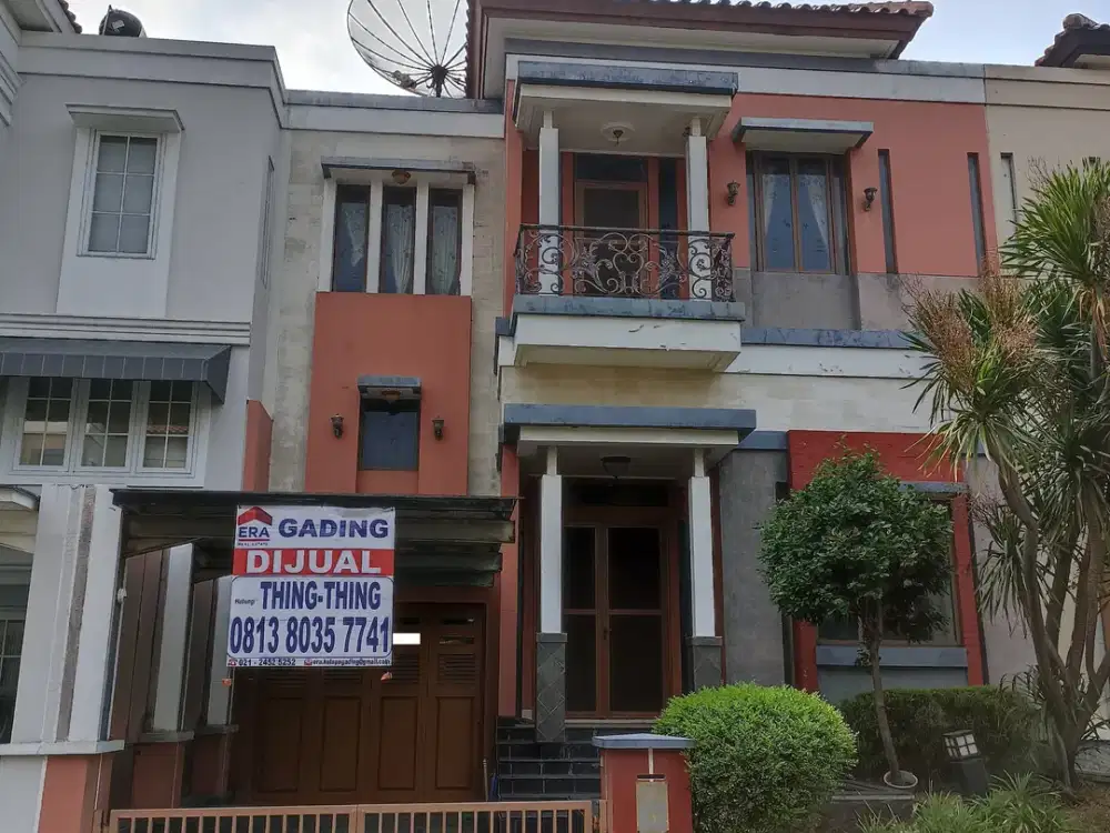 Ss2867- Dijual  Rumah Minimalis dan Asri 10x21 di Gading Parkview