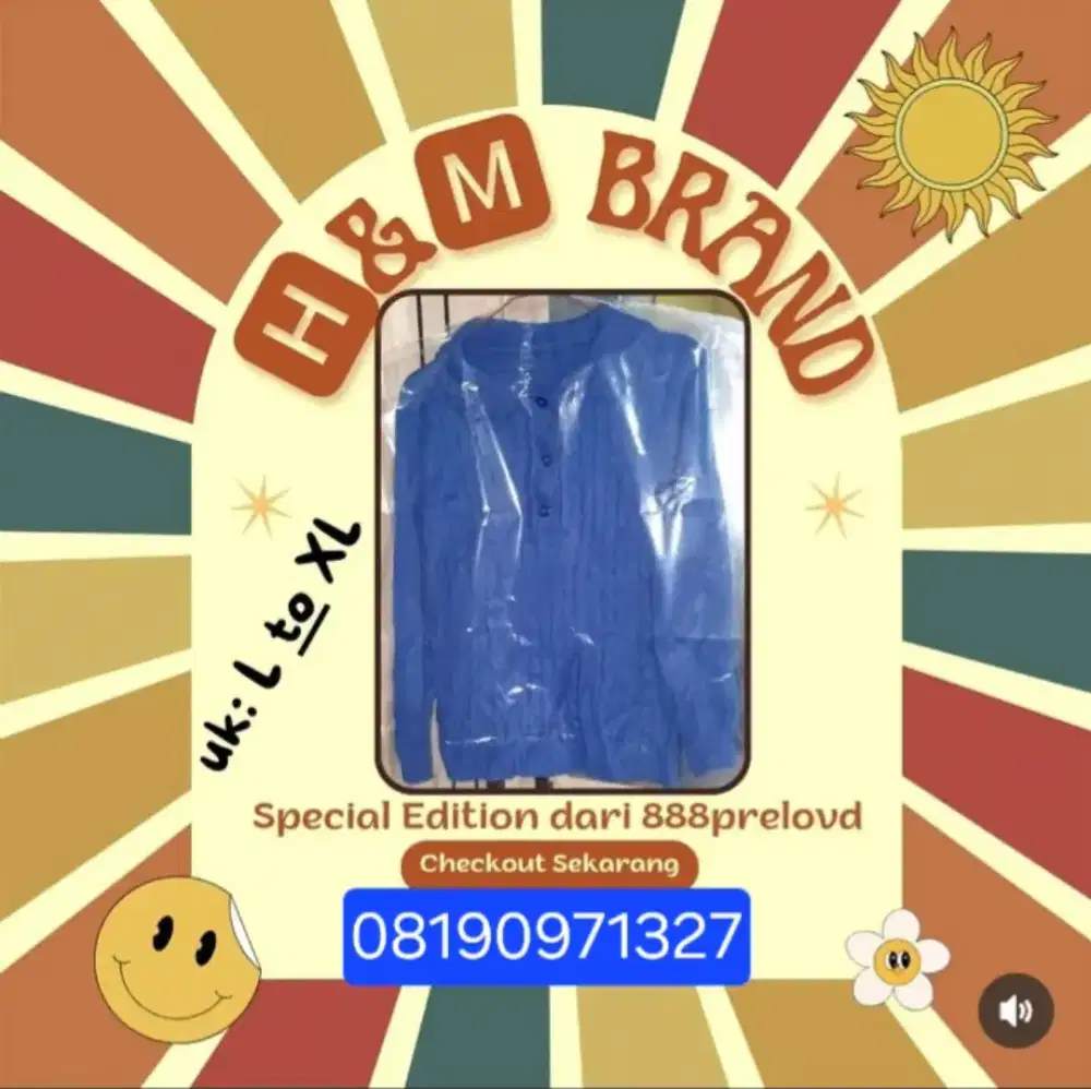 Sweater Wanita Rajut Bermerek