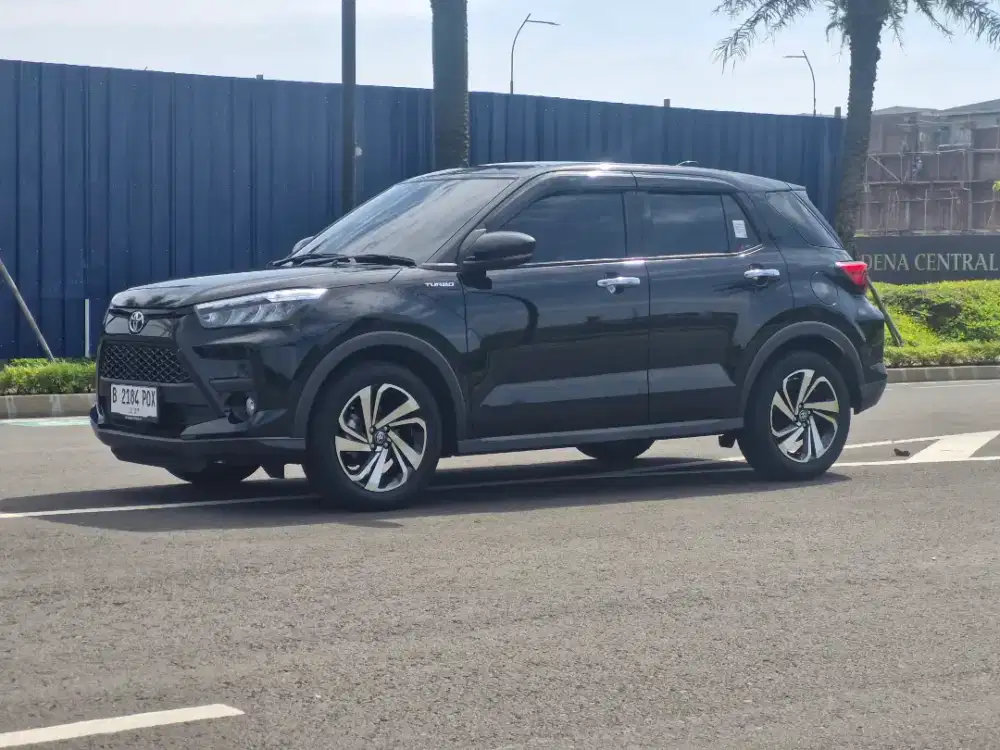 Toyota Raize G 1.0 Automatic 2022 Bensin Hitam  Metalk Seperti Baru