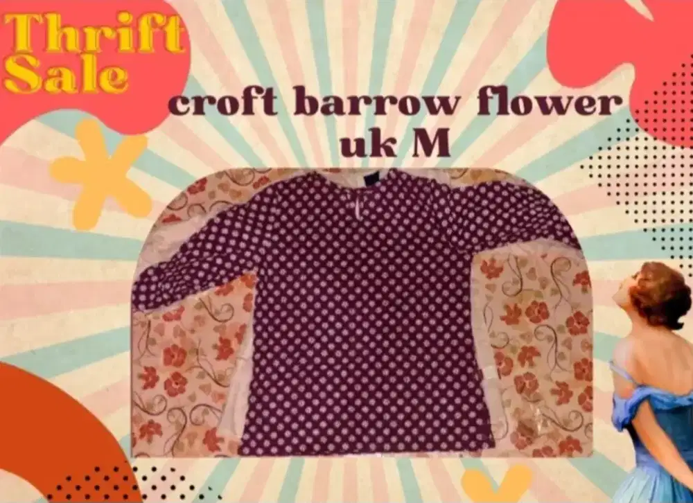 Blouse Wanita Aesthetic Look Korean