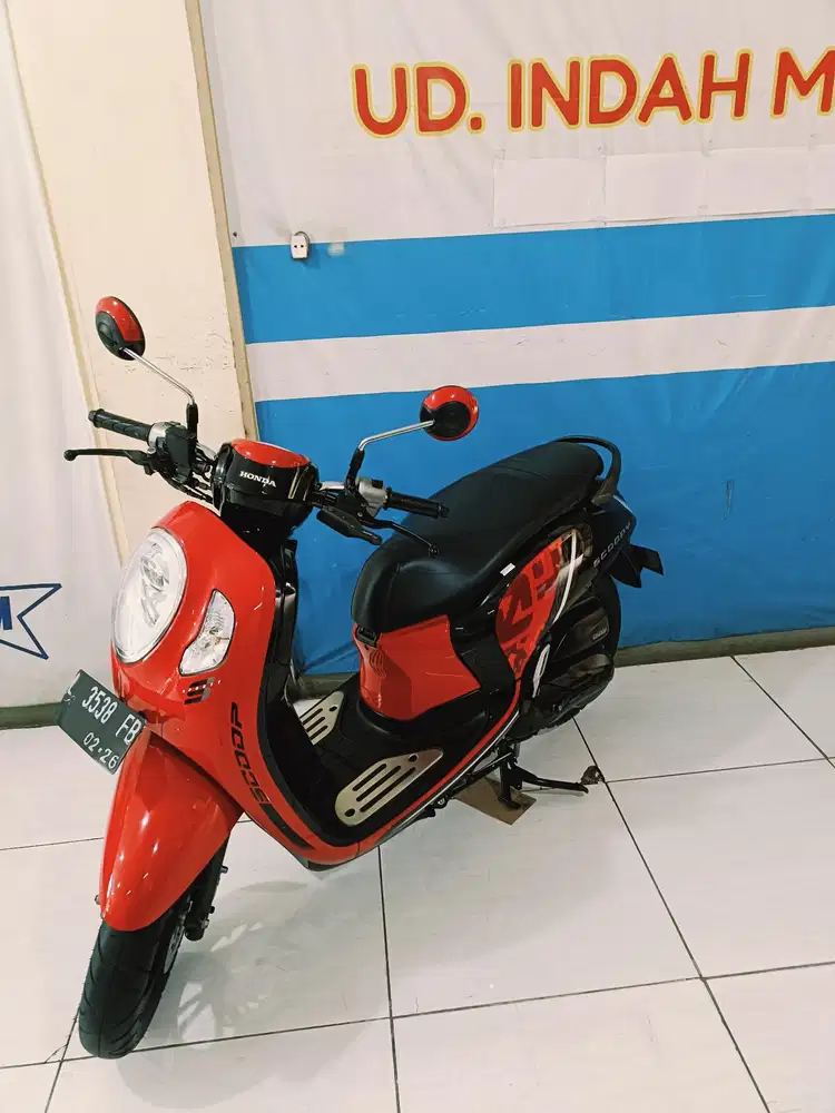 SCOOPY ESP SPORTY FI ECO 2021 KM LOW BISA KREDIT TENOR MAX 3TH