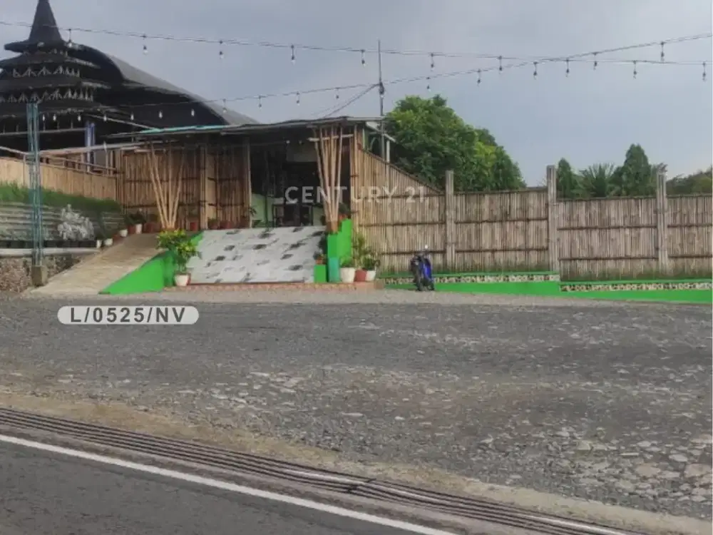 Tanah Berikut Rumah Makan Strategis DiPasirhalang Cirarua Bandung