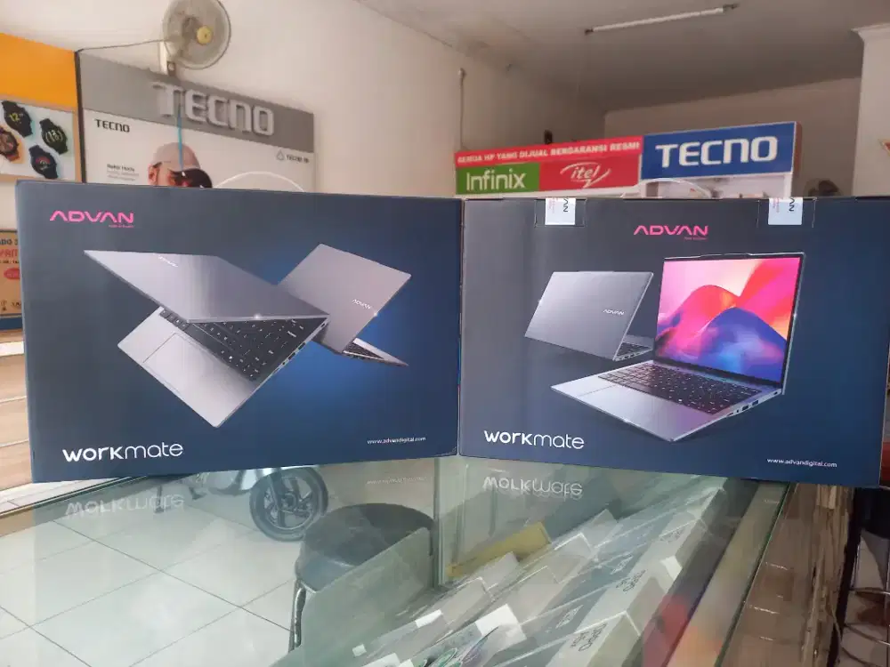 Laptop Advan Workmate 16gb / 256gb Bergaransi Resmi
