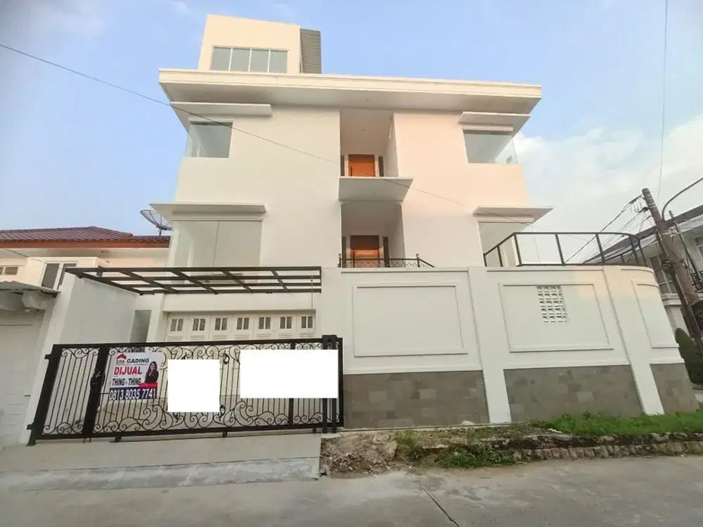 Ss3434- Murah Dijual Rumah Hook 17x17,5 Mewah Brand New di Janur Indah