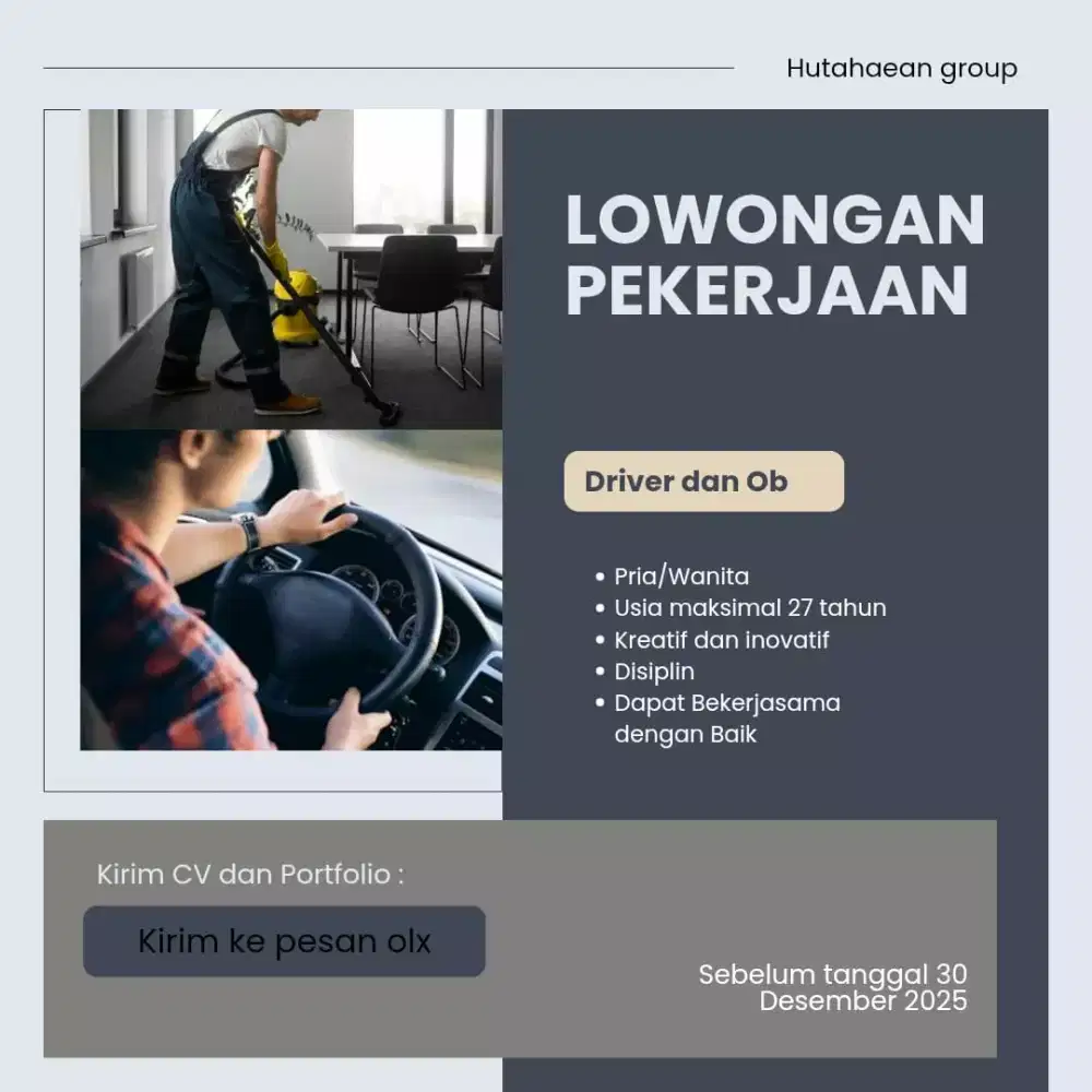 Lowongan Pekerjaan
