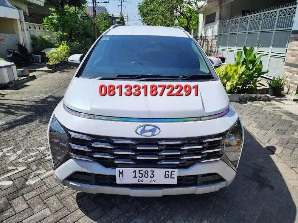 HYUNDAI STARGEZER X 1.5 PRIME CAPTAIN SEAT 2024 PUTIH KILOMTER 14 RIBU