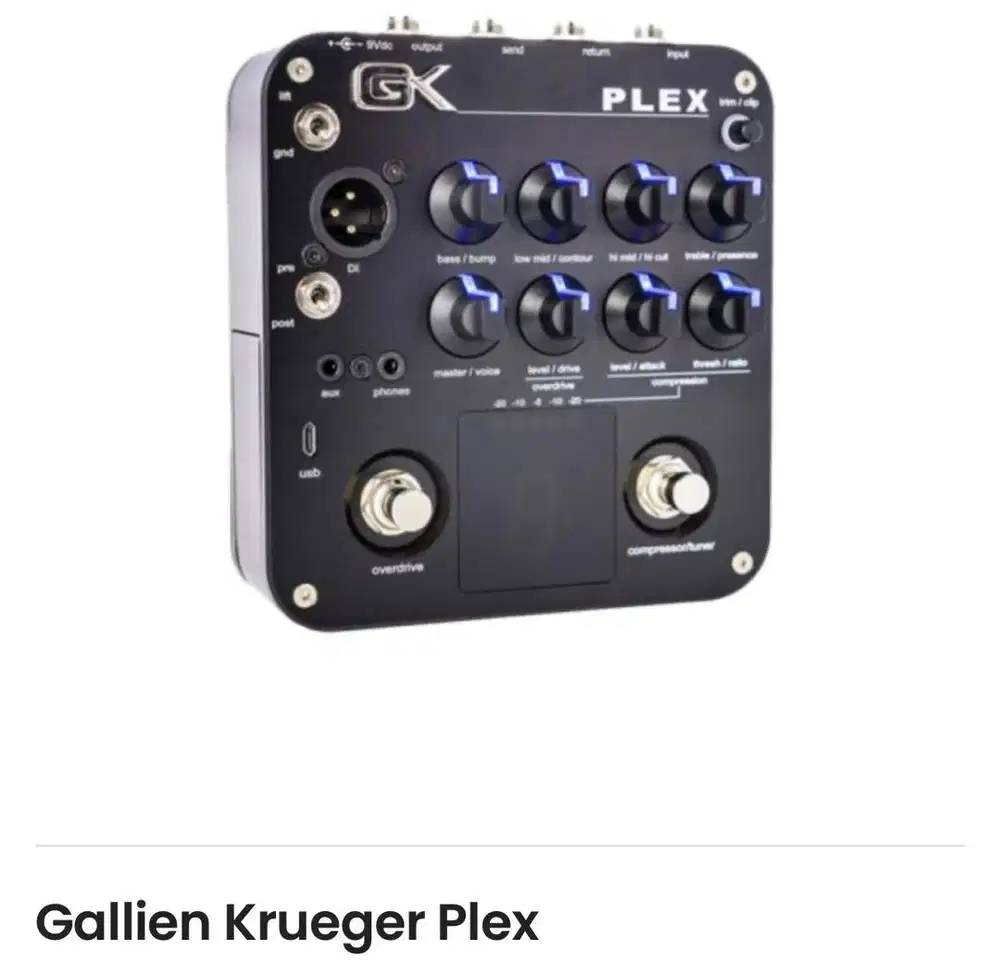 pre amp gk plek