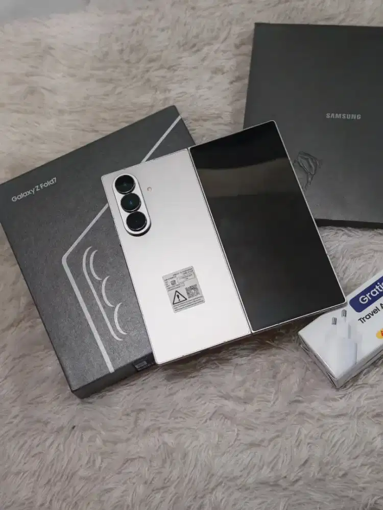 Samsung Z Fold 7 5G 12/512gb Sein Garansi Resmi Juli 2026 Fullset