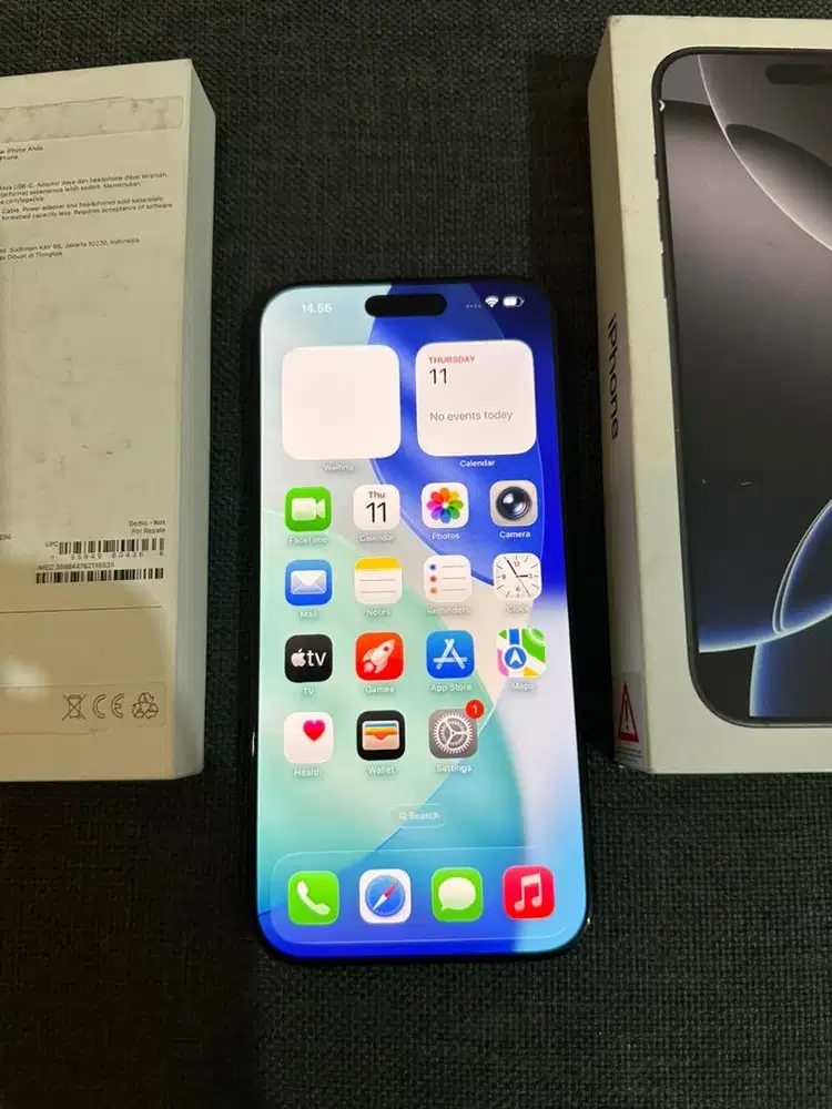 IPhone 16 Pro Max 256gb Fullset (Garansi On April 2026)