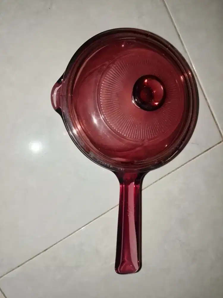 Jual panci kaca Vision USA 1 liter, original, kondisi brand new