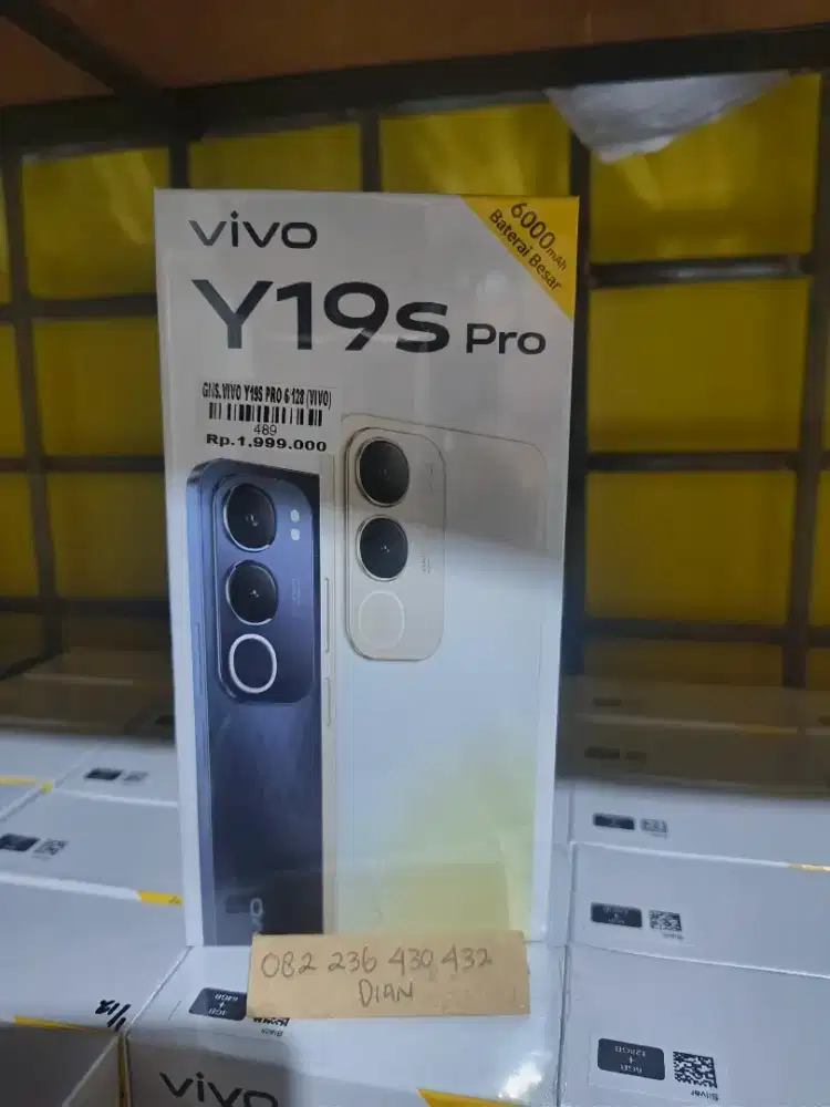 Ready Vivo Y19s Pro 6/128 Atlantis Dahsyat