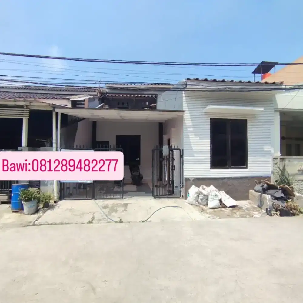 Rumah murah perum Boulevard hijau bekasi barat