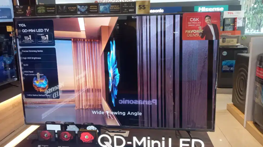 TCL LED GOOGLE TV 4K 65INCH