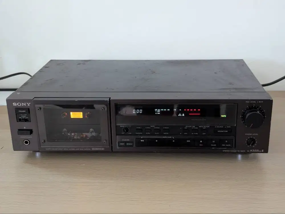 Cassette Tape Deck Sony TC-K555 ES II