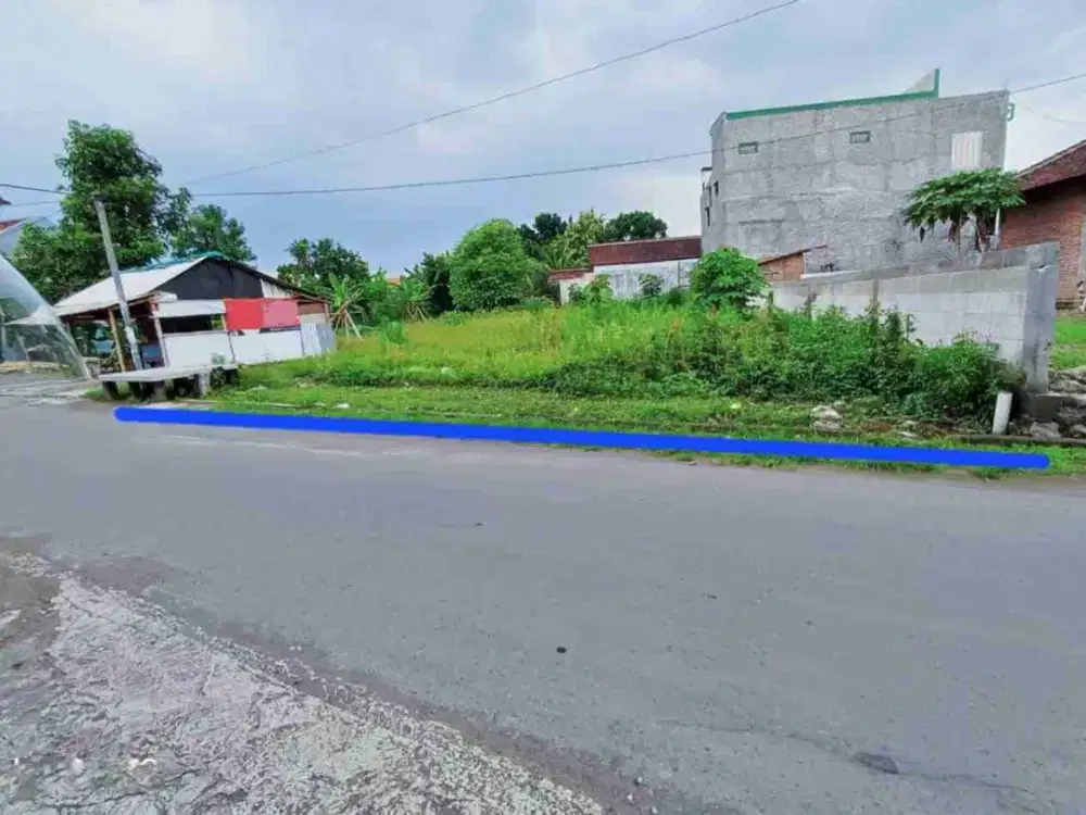 Tanah Strategis Murah Akses Simpangan Gawanan Dekat Luwes