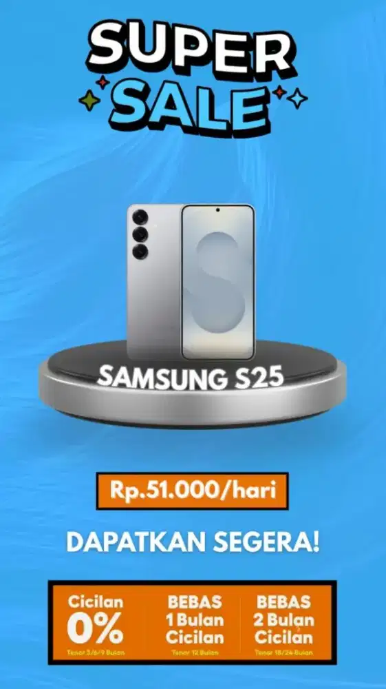 Samsung S25 promo kredit murah