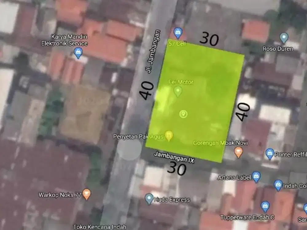 Tanah raya jambangan Cocok HOMESTAY, Kos-Kosan,Ruko